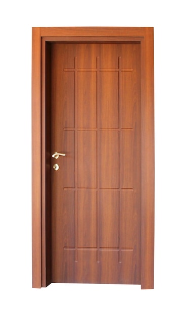 Puerta interior de madera moderna