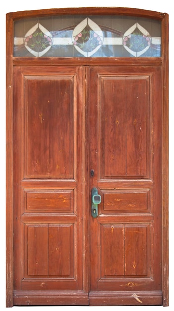 Puerta de madera de fondo