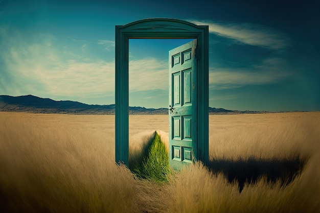 puerta a la naturaleza