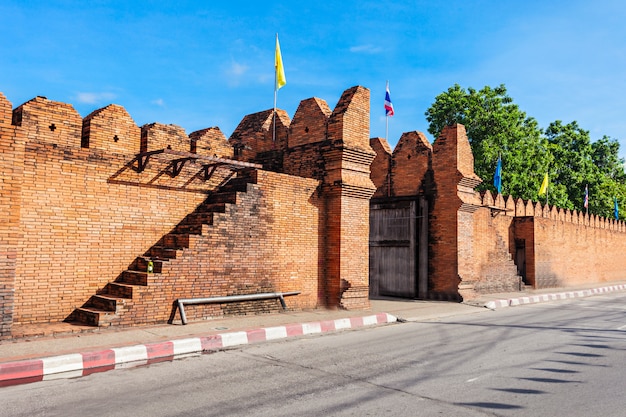 Puerta de Tha Phae en Chiang Mai en Tailandia