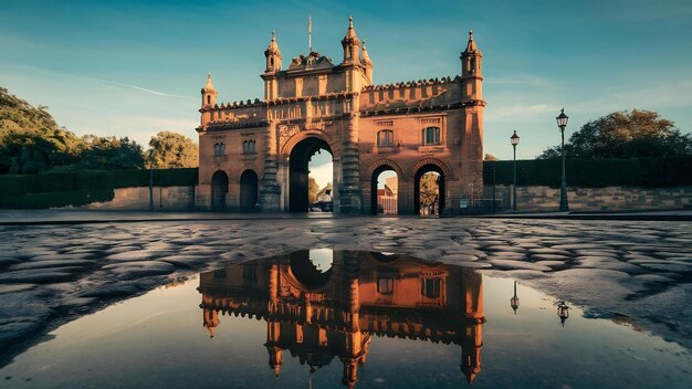 Foto puerta de toledo y madrid, españa