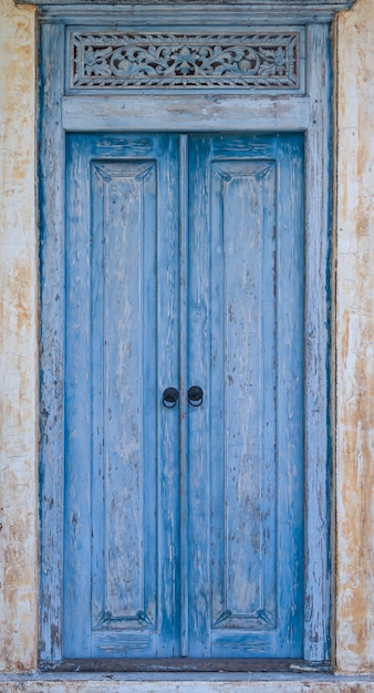 Foto puerta tradicional