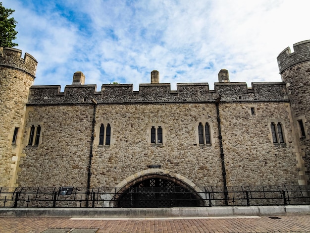 Foto puerta de los traidores de hdr en la torre de londres