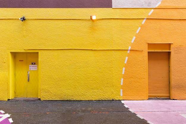 Foto puertas cerradas del edificio