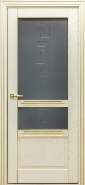 Puertas de madera de color claro para interiores de loft modernos y apartamentos en condominio