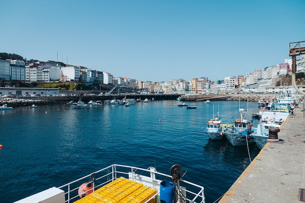 Puerto de malpica galicia