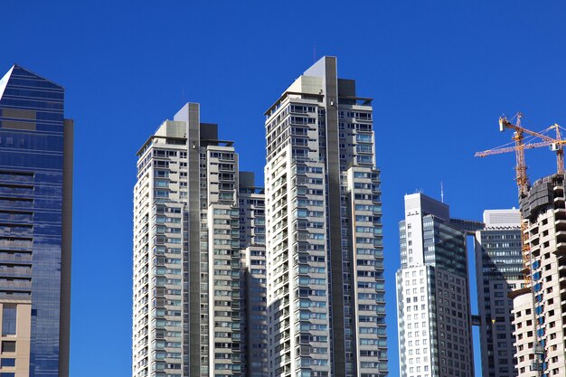 El puerto deportivo de Buenos Aires, Argentina