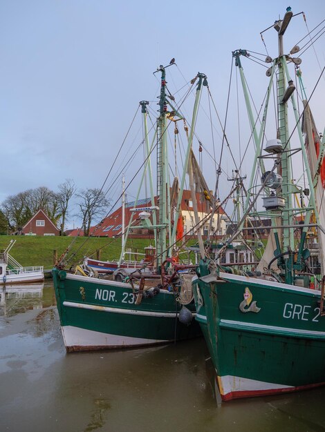 Foto el puerto de greetsiel