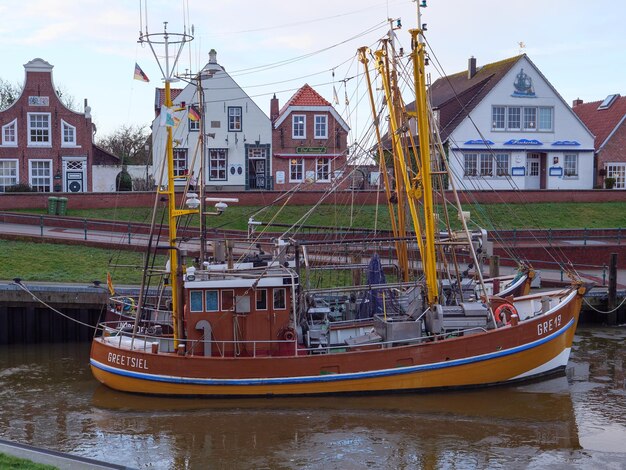 Foto el puerto de greetsiel