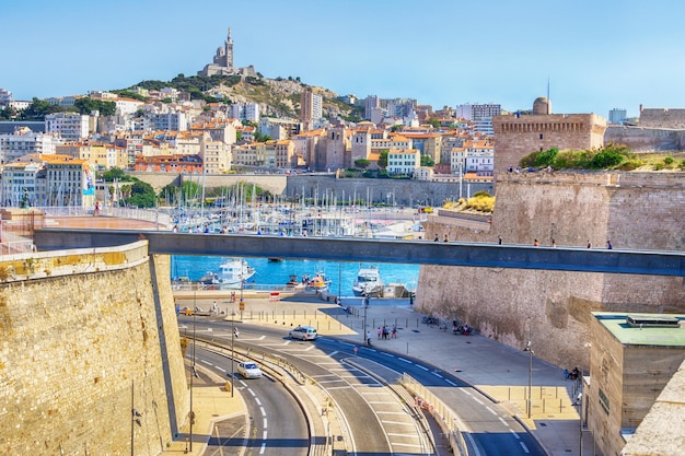 Puerto en marsella francia