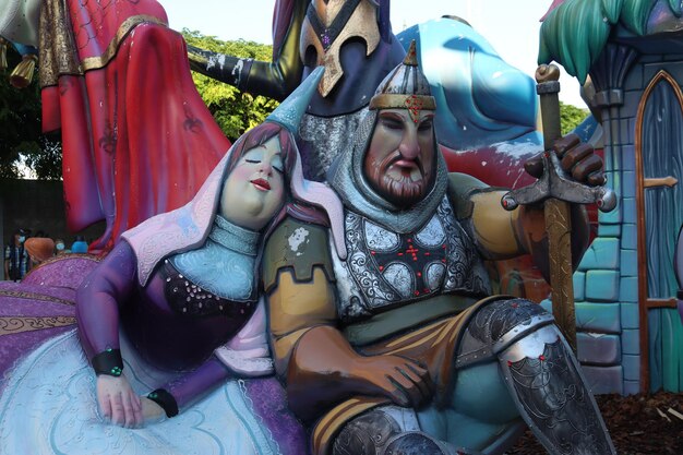 Puerto de Sagunto Valencia España Septiembre 2021 Las Fallas