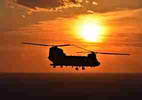 Foto puesta de sol chinook