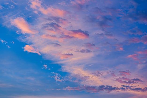 Puesta de sol naranja cielo nubes fondo de pantalla