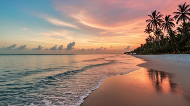 Puestas de sol y serenidad en la playa