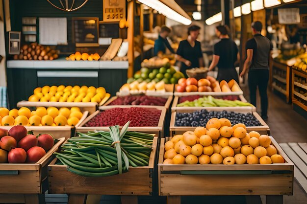 Puesto de alimentos