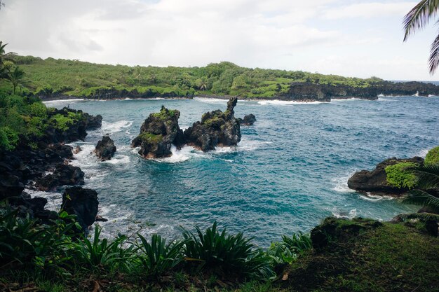 El puesto de observación de Keanae en Maui, Hawai