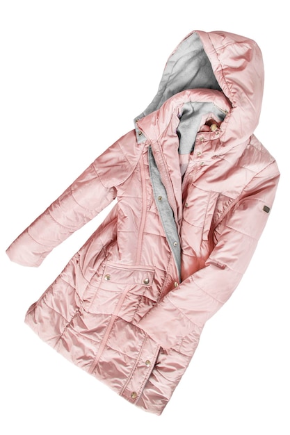 Puffer coat isolado