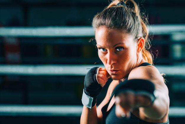 pugilista feminina