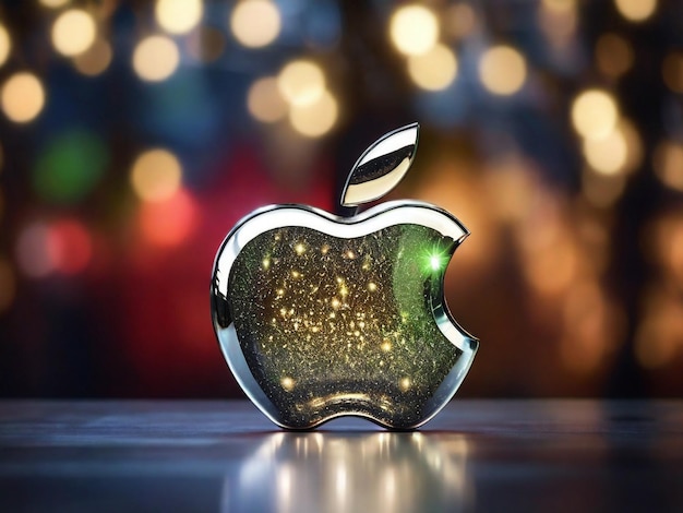 pulent_Illumination_Apples_Logo_Sparkling_Amidst_Boke