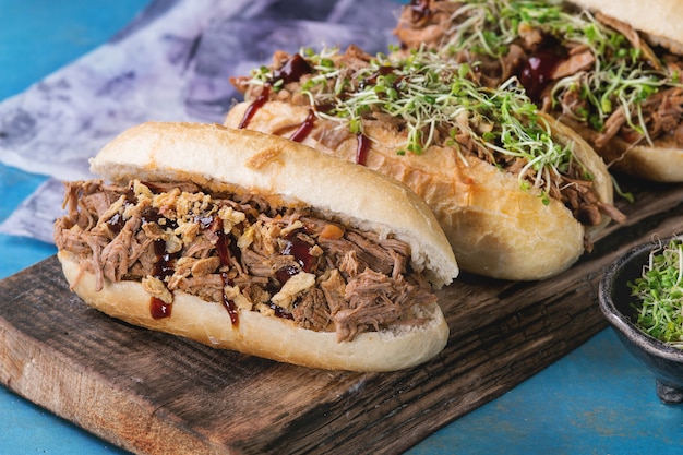 Pulled Pork Sandwiches