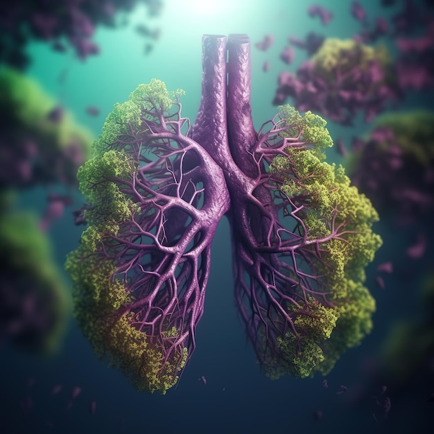 pulmones y naturaleza