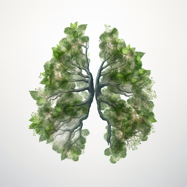 pulmones y naturaleza