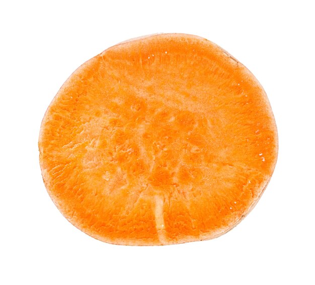 Pulpa de naranja de batata batata aislado