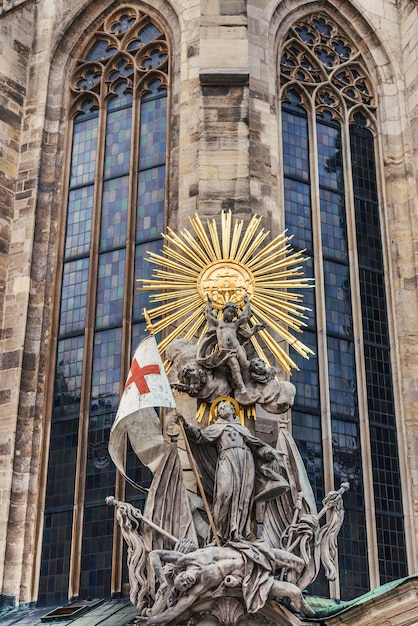 Púlpito exterior de Johannes Capistrano en Stephansdom