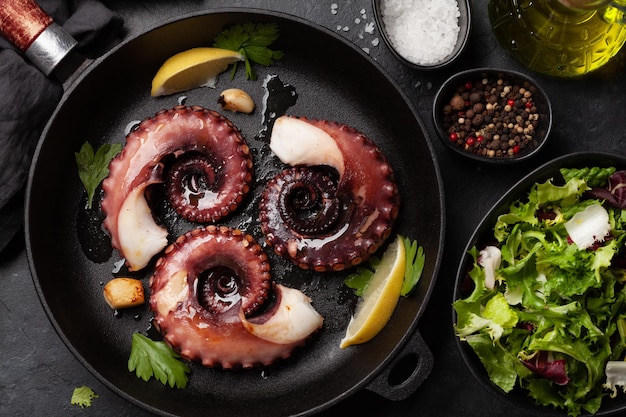 Pulpo a la parrilla