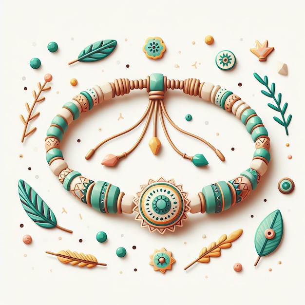 Foto pulseras en estilo boho