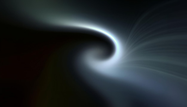Pulso do movimento de velocidade vibrante na tela preta Energia imparável Exploração envolvente Cativante