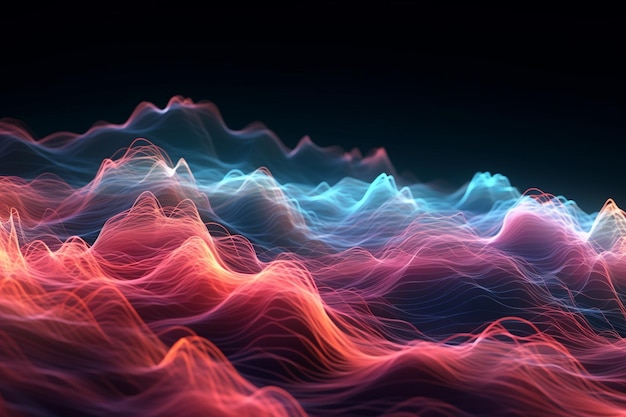 Pulsos digitais de rede neural de linhas de onda