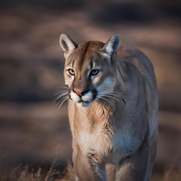 Foto puma 17 anos puma concolor isolado