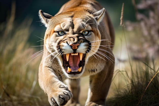 Foto de Animais Do Cerrado Brasileiro O Puma e mais fotos de stock de  Animais caçando - iStock