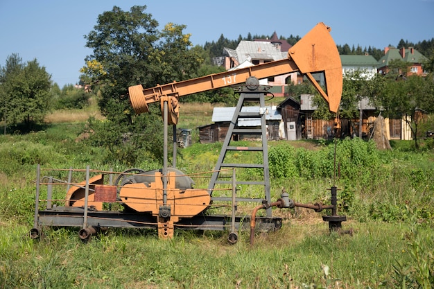 Pumpjack für die Ölförderung