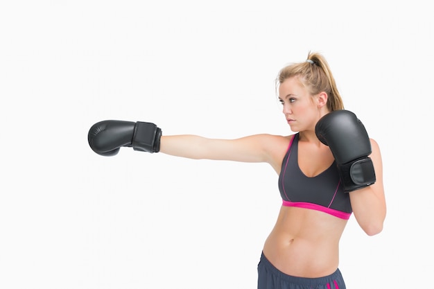 Punção boxer feminina