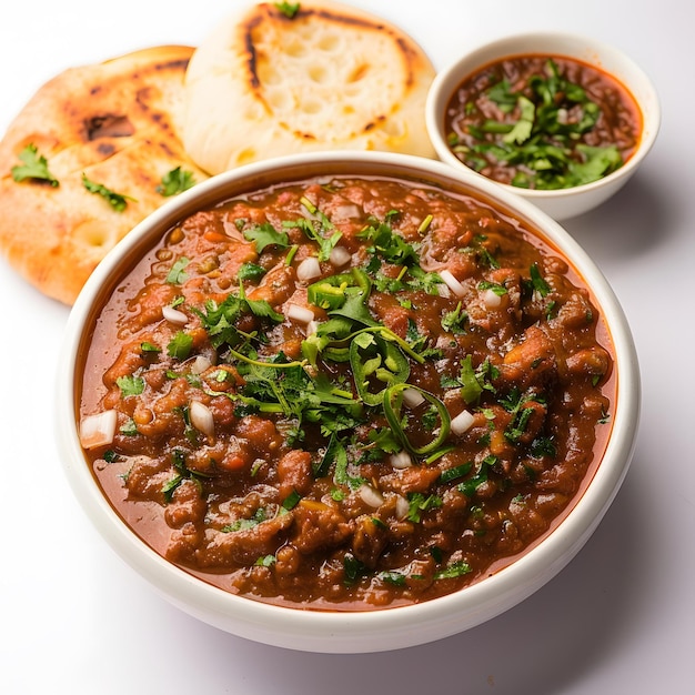 Punjabi chole bhature (en inglés)