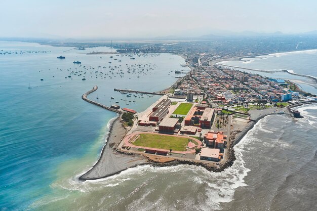 La Punta Callao Perú Vista aérea Vista panorámica