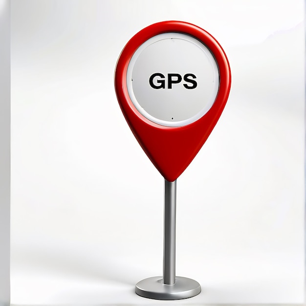 Foto punteros de mapa 3d gps icono marcador de alfiler ubicación