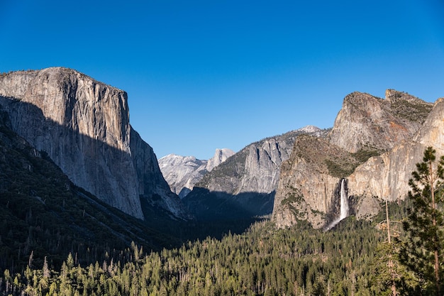 Punto panorámico de Tunnel View en Yosemite NP