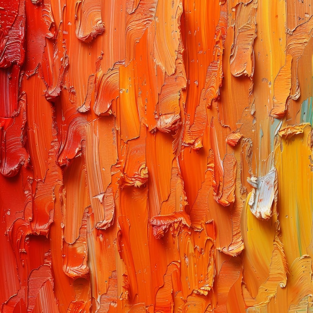 Puntos de color en una textura naranja