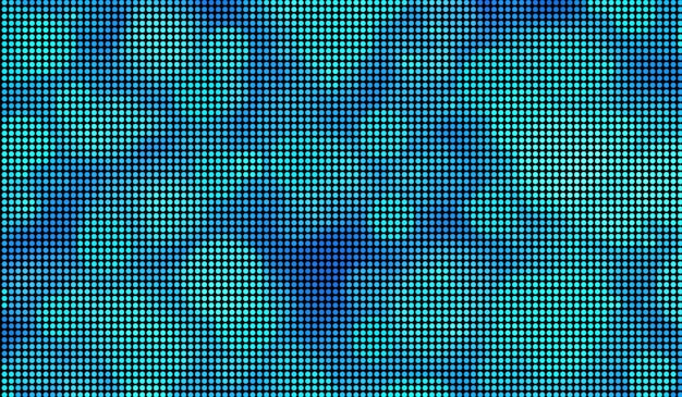 Puntos de medio tono tecnología digital abstracta luz azul sobre fondo azul