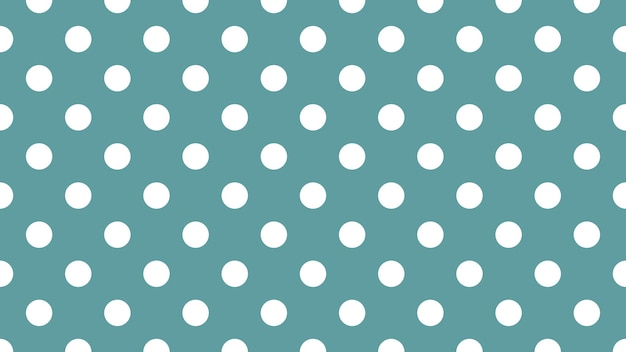 Puntos de polca de color blanco sobre el fondo azul cian cadete