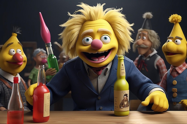 Foto puppen-party-pooper
