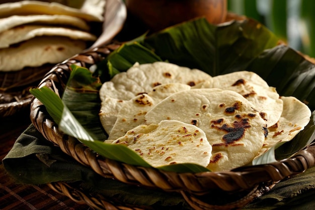 Foto pupusas comida tradicional de américa latina