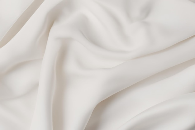 Pura Elegancia Atemporal Tela Blanca Sólida Belleza