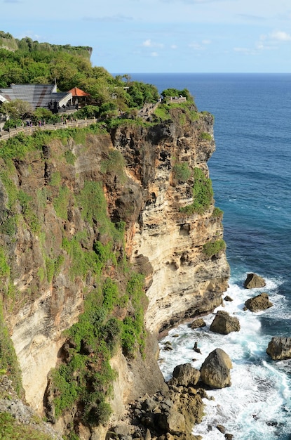 Pura Luhur Uluwatu templo em Bali Indonésia