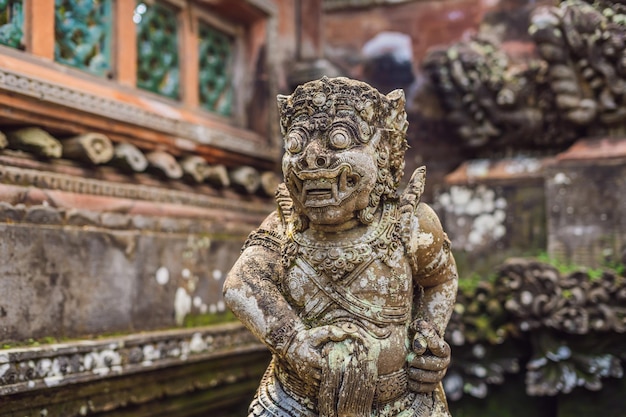 Pura Taman Kemuda Saraswati Tempel in Ubud, Insel Bali, Indonesien.