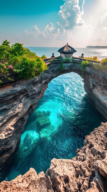 Pura Uluwatu-Tempel auf der indonesischen Insel Bali