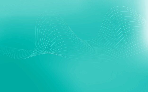 Pure Cyan Light Abstract Diseño de fondo creativo